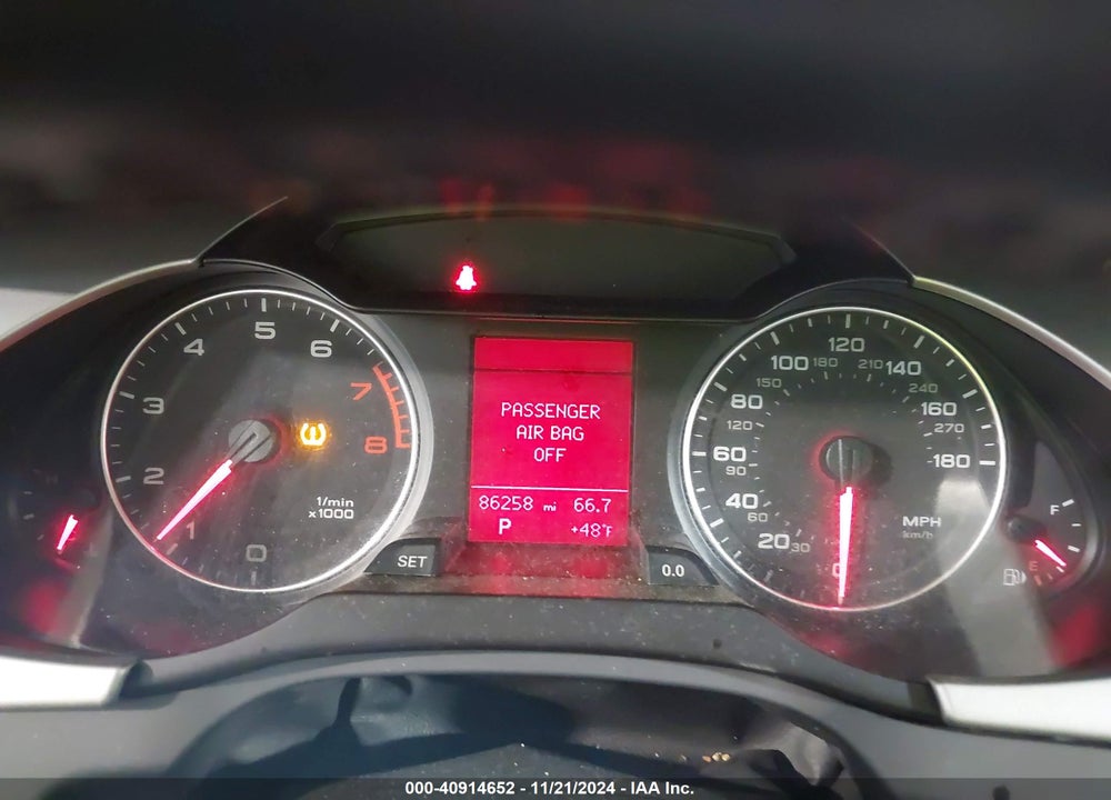 2009 AUDI A4 2.0T PREMIUM VIN: WAUJF78K29N041292
