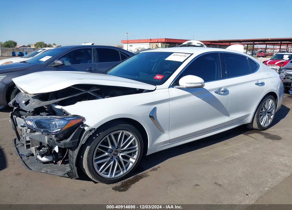 2020 GENESIS G70 2.0T RWD VIN: KMTG64LA8LU060325