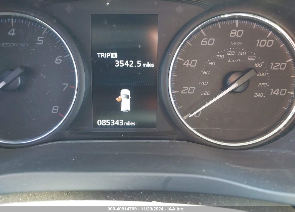2017 MITSUBISHI OUTLANDER ES VIN: JA4AZ2A35HZ036329