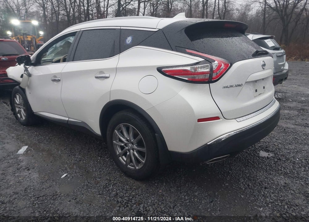 2018 NISSAN MURANO SL VIN: 5N1AZ2MH0JN180313