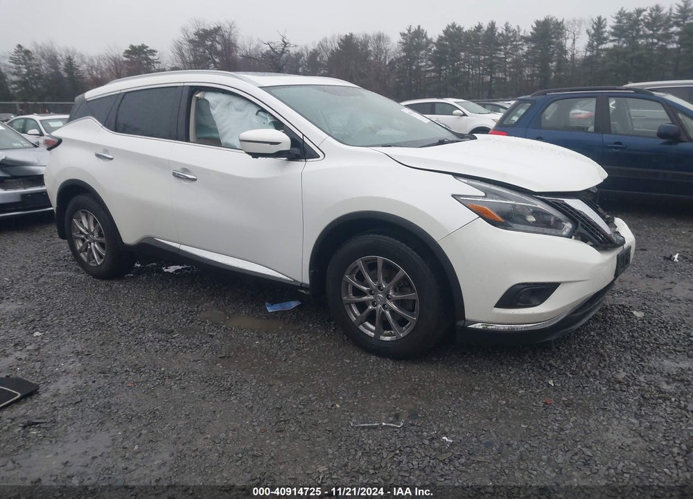 2018 NISSAN MURANO SL VIN: 5N1AZ2MH0JN180313