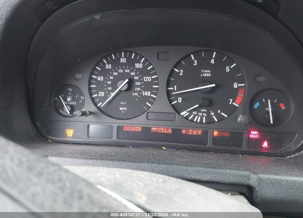 2003 BMW X5 3.0I VIN: 5UXFA53563LV96602