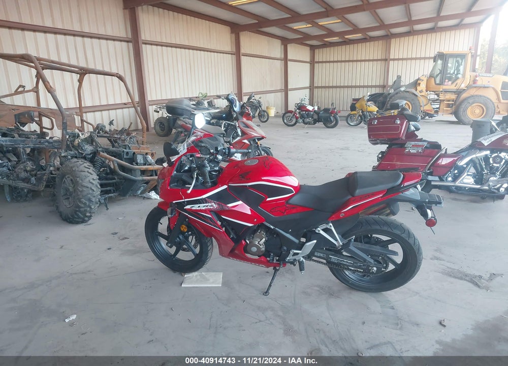 2020 HONDA CBR300 R VIN: MLHNC5100L5600384