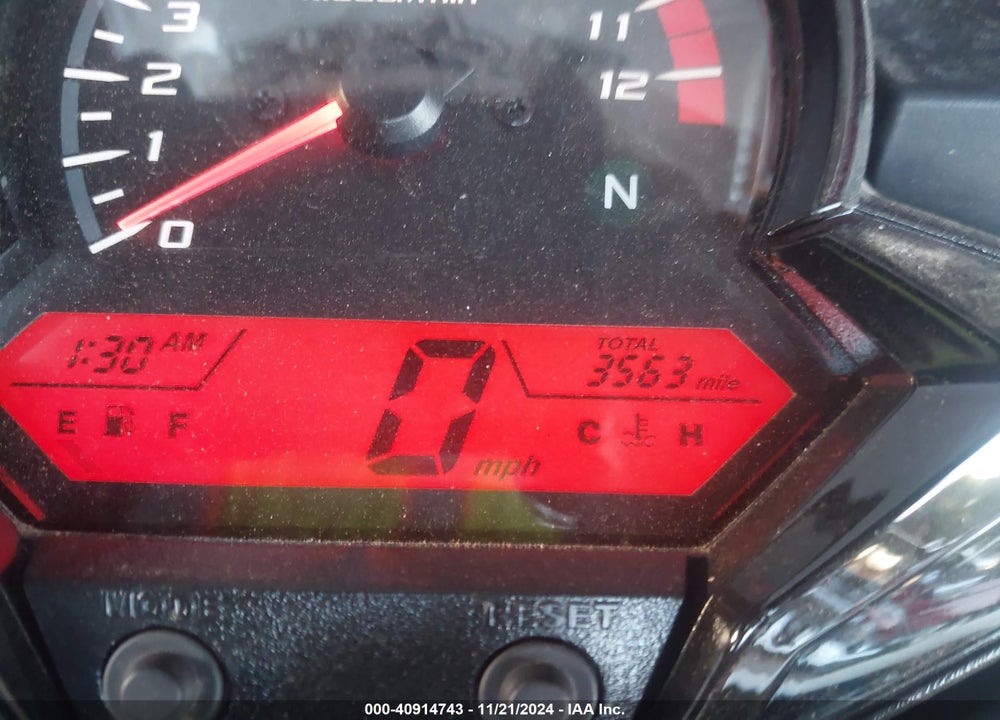 2020 HONDA CBR300 R VIN: MLHNC5100L5600384