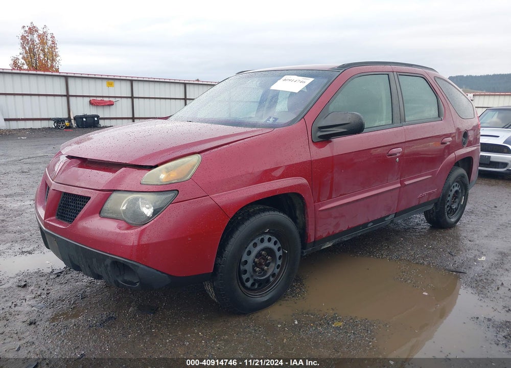 2005 PONTIAC AZTEK VIN: 3G7DA03E15S507753