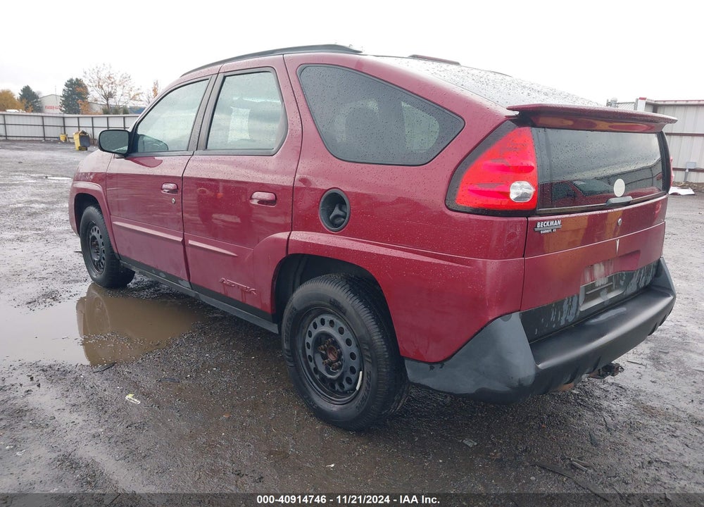2005 PONTIAC AZTEK VIN: 3G7DA03E15S507753