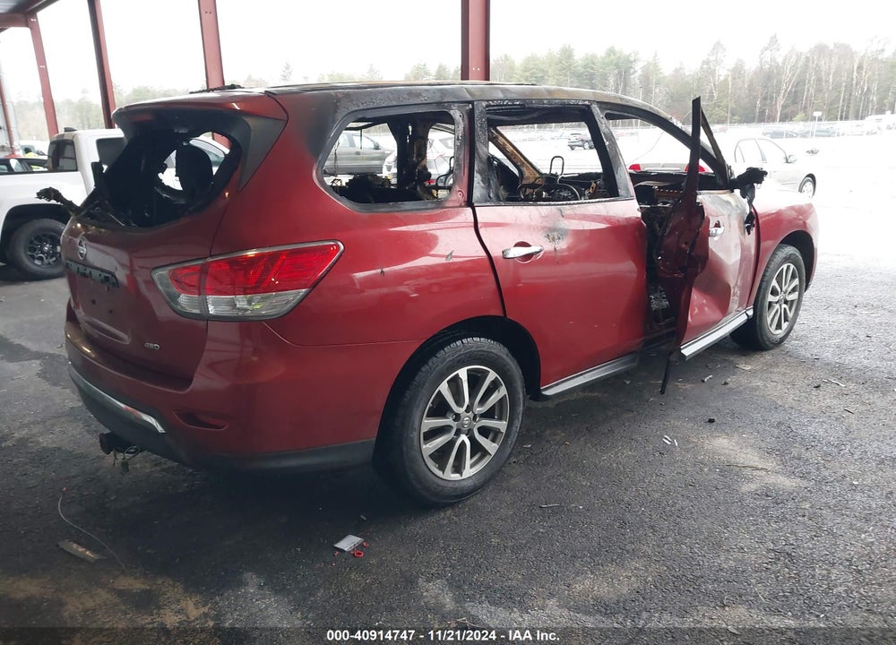 2014 NISSAN PATHFINDER S VIN: 5N1AR2MM9EC606272