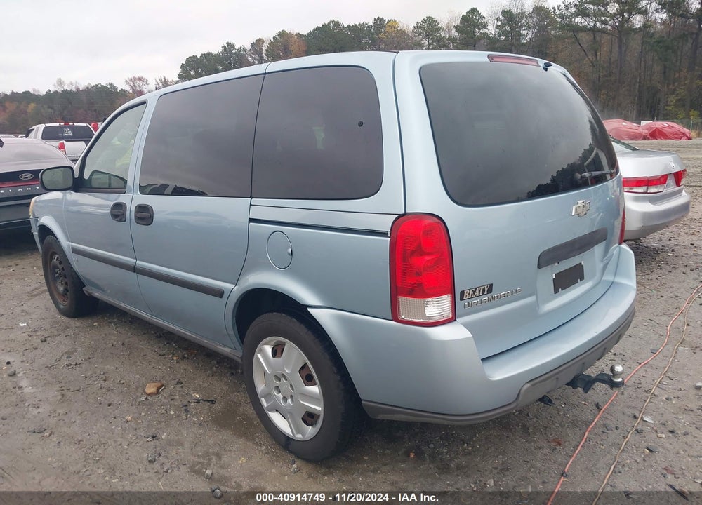 2007 CHEVROLET UPLANDER LS VIN: 1GNDU23137D125672