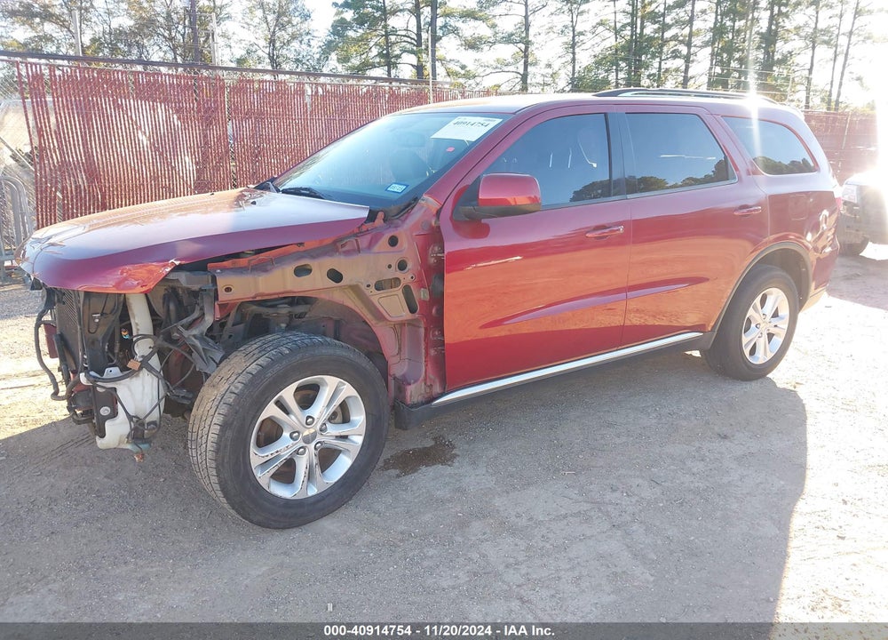 2013 DODGE DURANGO SXT VIN: 1C4RDHAGXDC527344