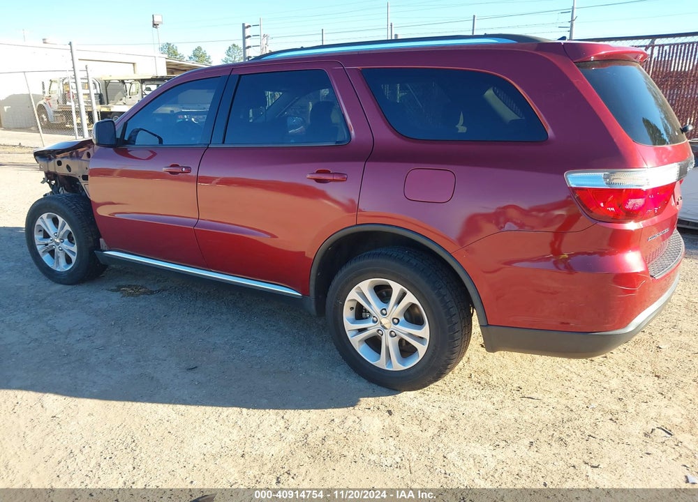 2013 DODGE DURANGO SXT VIN: 1C4RDHAGXDC527344