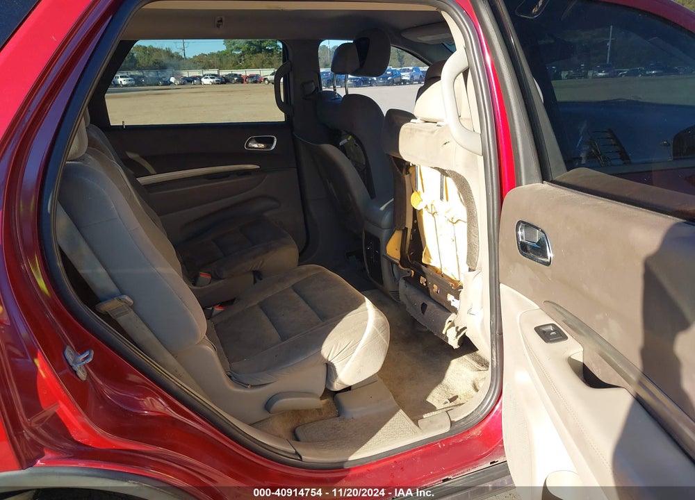 2013 DODGE DURANGO SXT VIN: 1C4RDHAGXDC527344
