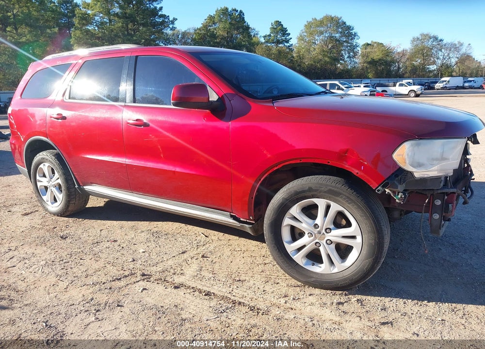 2013 DODGE DURANGO SXT VIN: 1C4RDHAGXDC527344