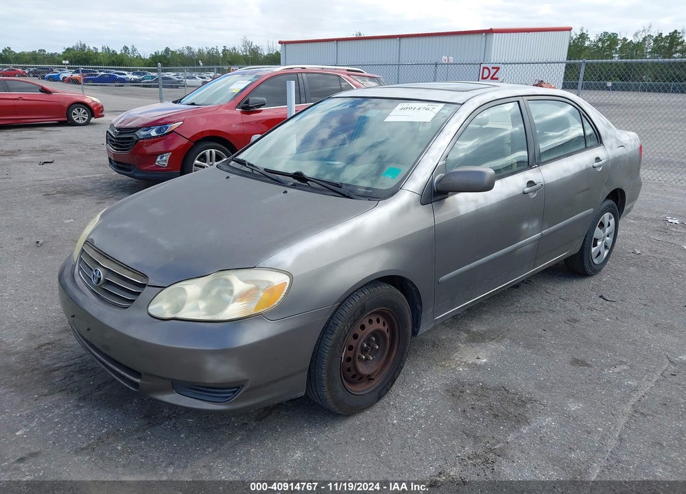 2004 TOYOTA COROLLA LE VIN: 1NXBR38E24Z225014