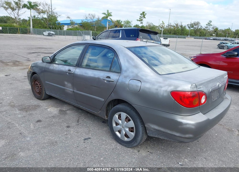 2004 TOYOTA COROLLA LE VIN: 1NXBR38E24Z225014