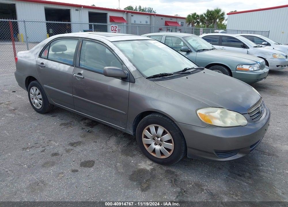 2004 TOYOTA COROLLA LE VIN: 1NXBR38E24Z225014