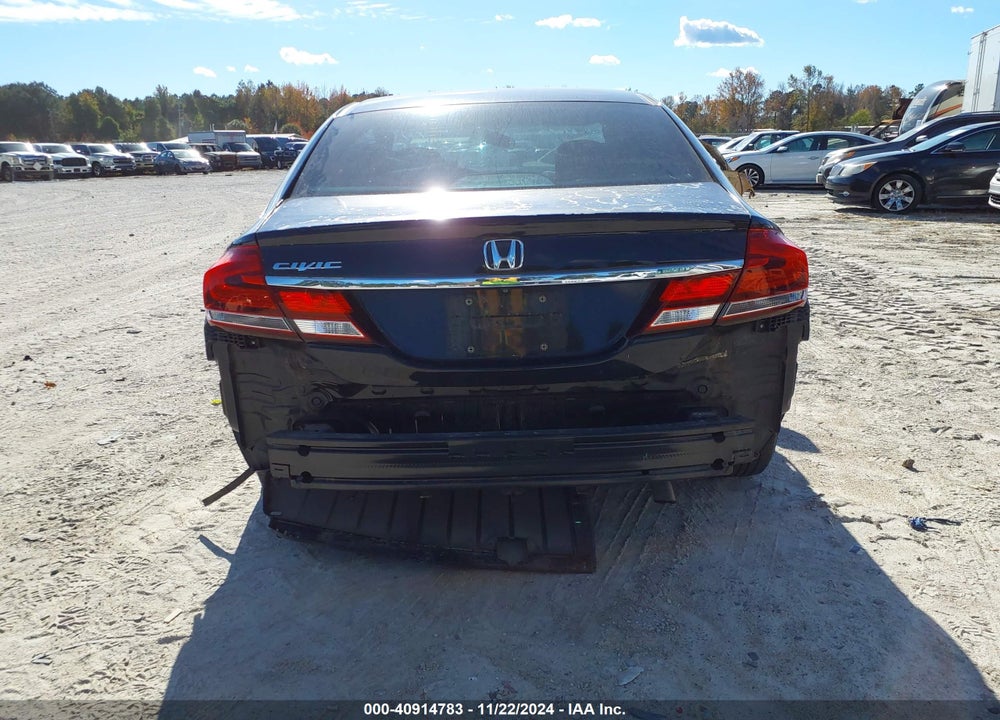 2013 HONDA CIVIC LX VIN: 19XFB2F54DE053008