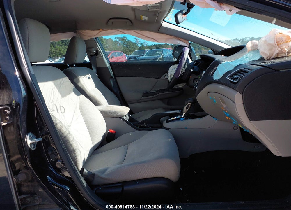 2013 HONDA CIVIC LX VIN: 19XFB2F54DE053008