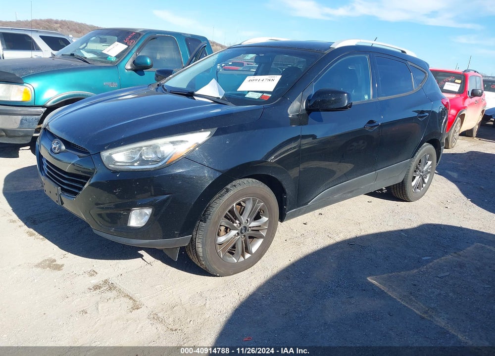 2014 HYUNDAI TUCSON SE VIN: KM8JU3AG0EU873507