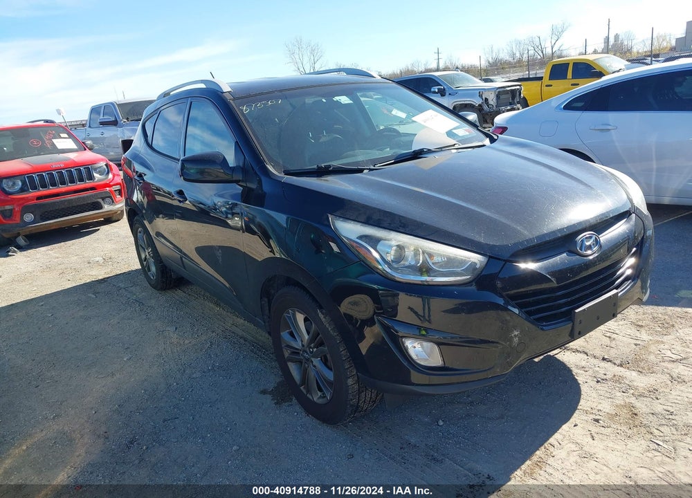 2014 HYUNDAI TUCSON SE VIN: KM8JU3AG0EU873507