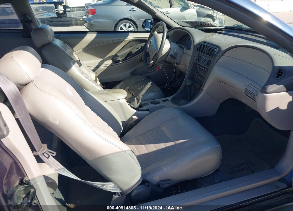 2001 FORD MUSTANG GT VIN: 1FAFP42X41F164914