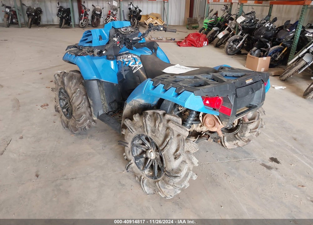 2017 POLARIS SPORTSMAN 850 HIGH LIFTER EDITION VIN: 4XASXN856HA631561