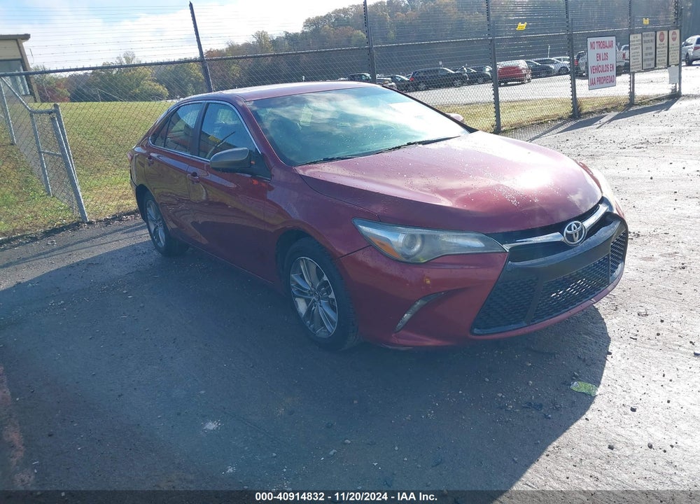 2015 TOYOTA CAMRY SE VIN: 4T1BF1FK3FU875186