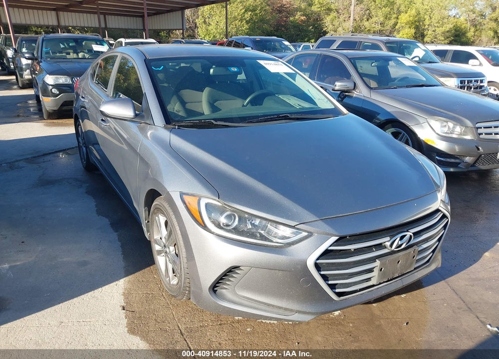 2017 HYUNDAI ELANTRA SE VIN: KMHD84LFXHU196840