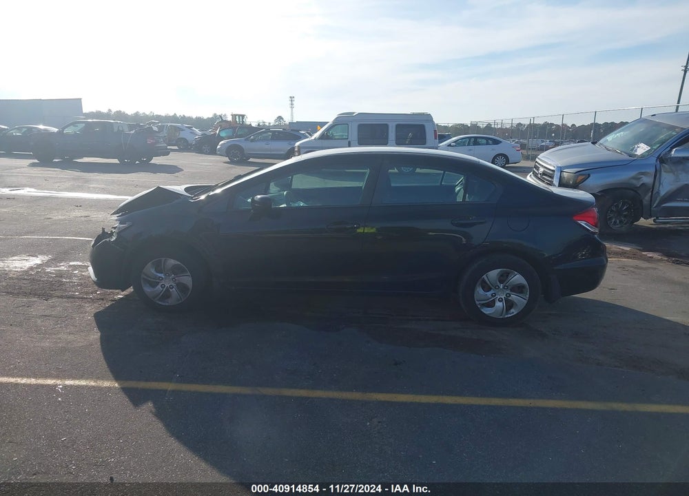 2015 HONDA CIVIC LX VIN: 19XFB2F54FE121570