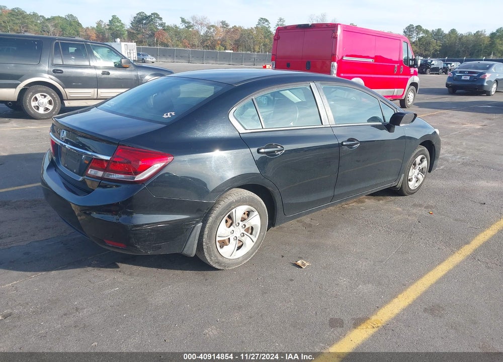 2015 HONDA CIVIC LX VIN: 19XFB2F54FE121570