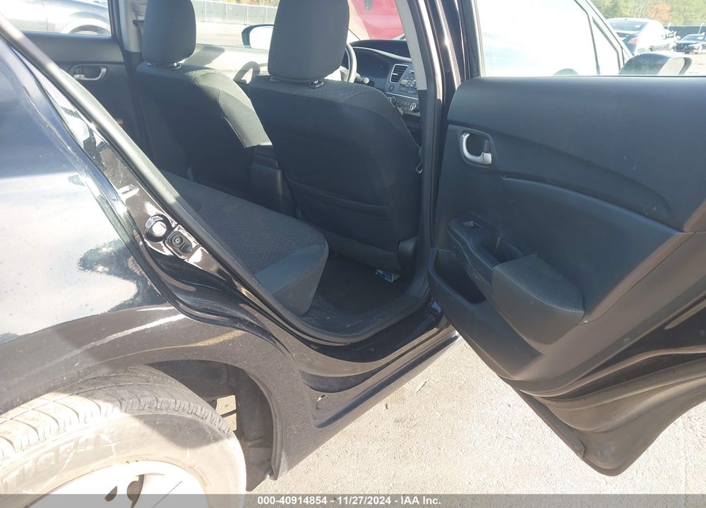 2015 HONDA CIVIC LX VIN: 19XFB2F54FE121570