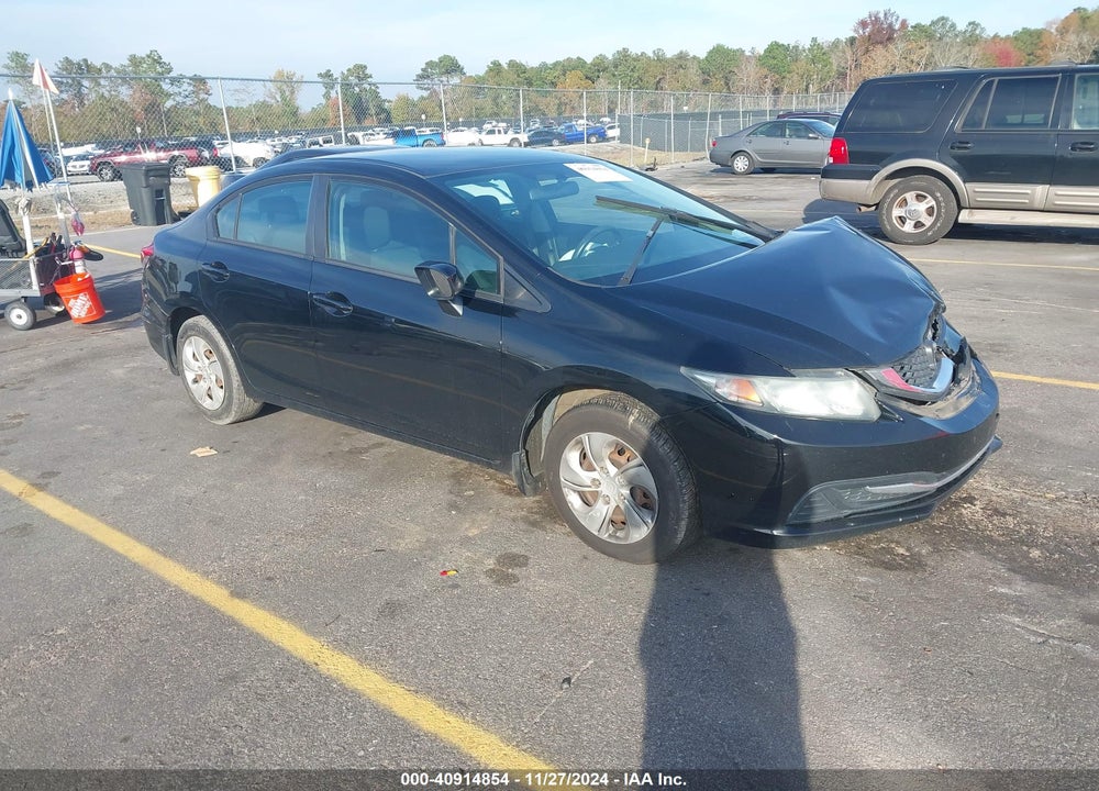 2015 HONDA CIVIC LX VIN: 19XFB2F54FE121570