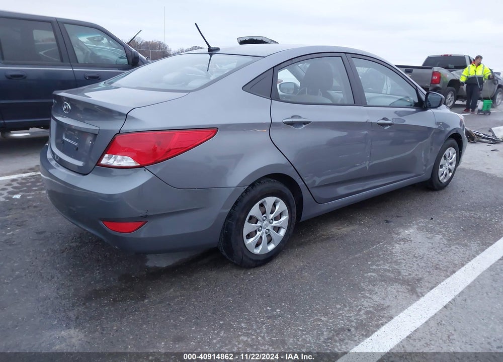 2016 HYUNDAI ACCENT SE VIN: KMHCT4AE7GU068316