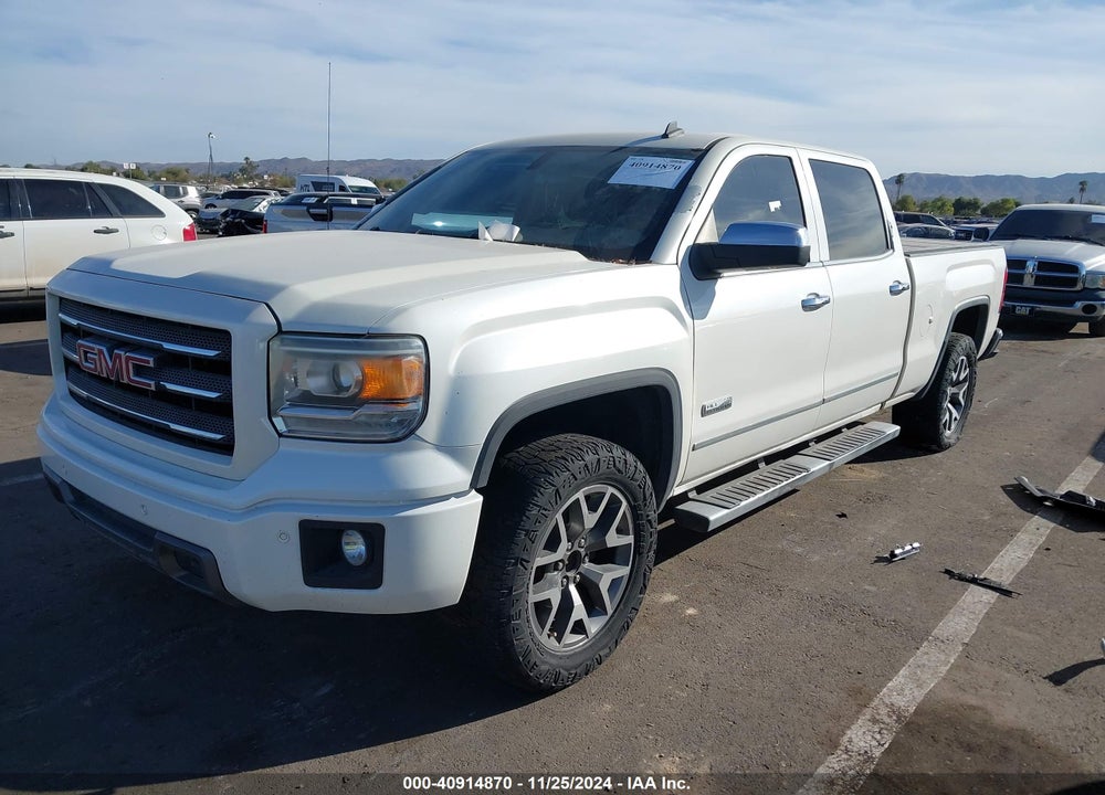 2014 GMC SIERRA 1500 SLT VIN: 3GTU2VEC4EG486732