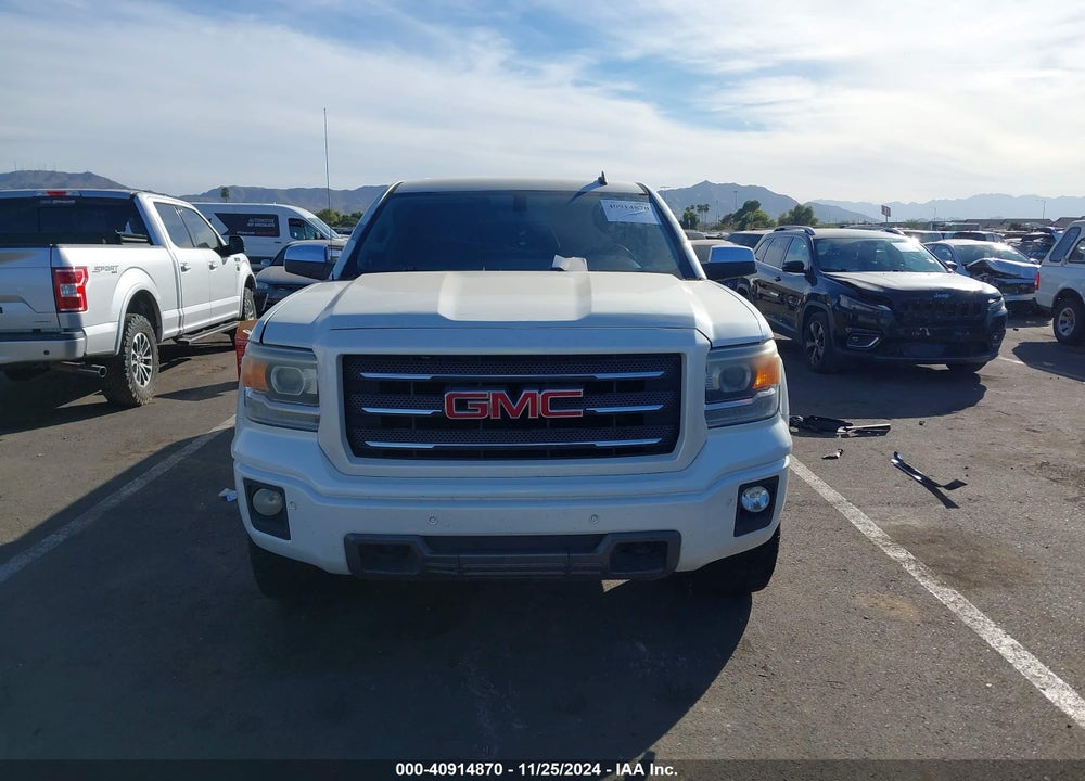 2014 GMC SIERRA 1500 SLT VIN: 3GTU2VEC4EG486732