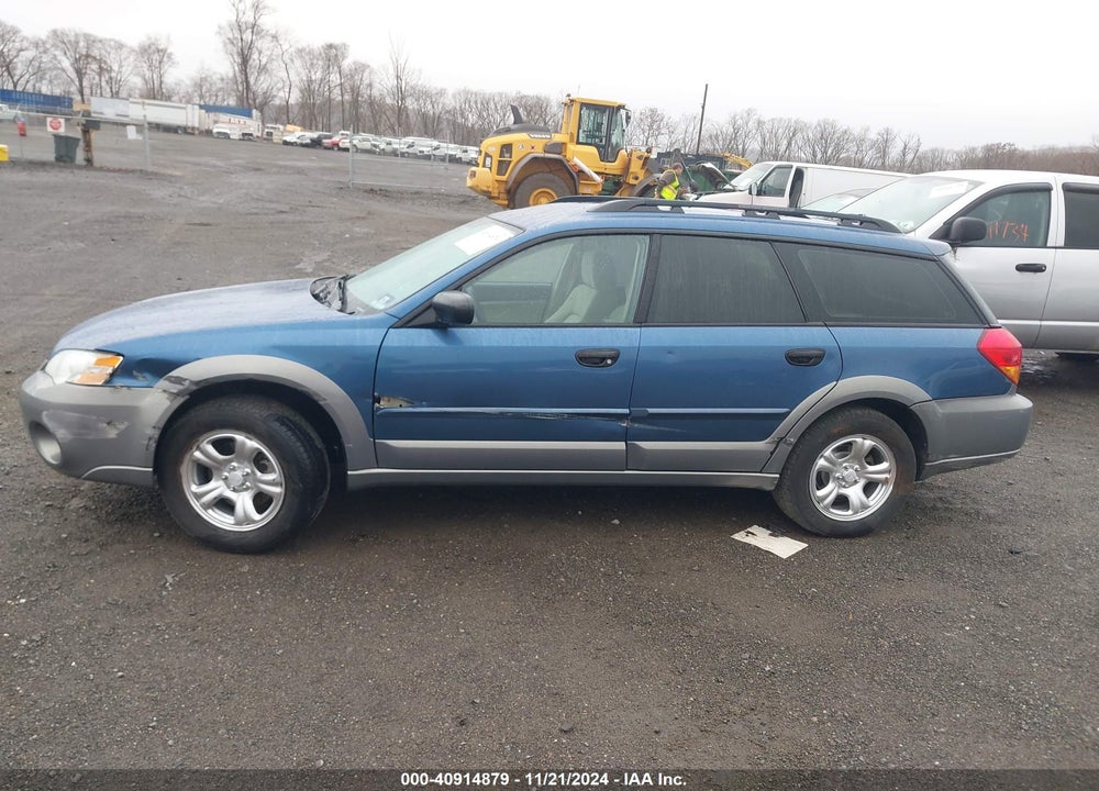 2007 SUBARU OUTBACK 2.5I/2.5I BASIC/2.5I L.L. BEAN EDITION VIN: 4S4BP61C877343944