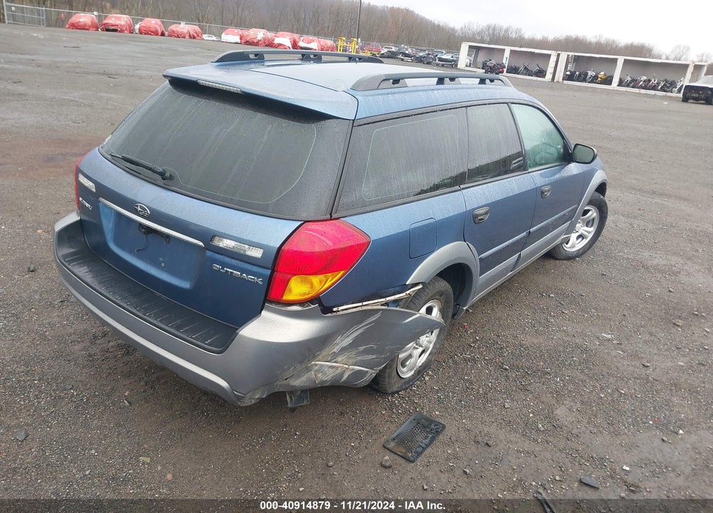 2007 SUBARU OUTBACK 2.5I/2.5I BASIC/2.5I L.L. BEAN EDITION VIN: 4S4BP61C877343944