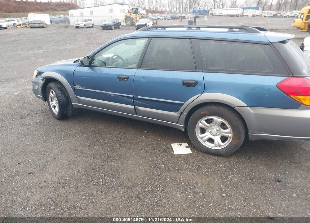 2007 SUBARU OUTBACK 2.5I/2.5I BASIC/2.5I L.L. BEAN EDITION VIN: 4S4BP61C877343944