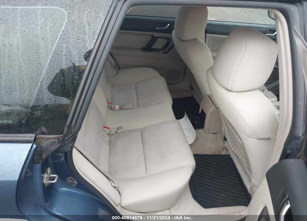 2007 SUBARU OUTBACK 2.5I/2.5I BASIC/2.5I L.L. BEAN EDITION VIN: 4S4BP61C877343944