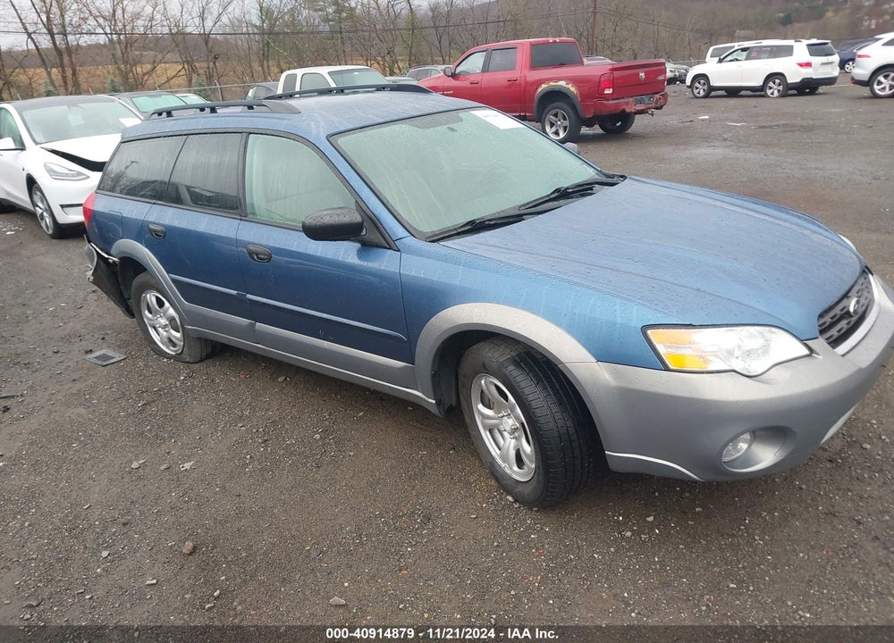 2007 SUBARU OUTBACK 2.5I/2.5I BASIC/2.5I L.L. BEAN EDITION VIN: 4S4BP61C877343944