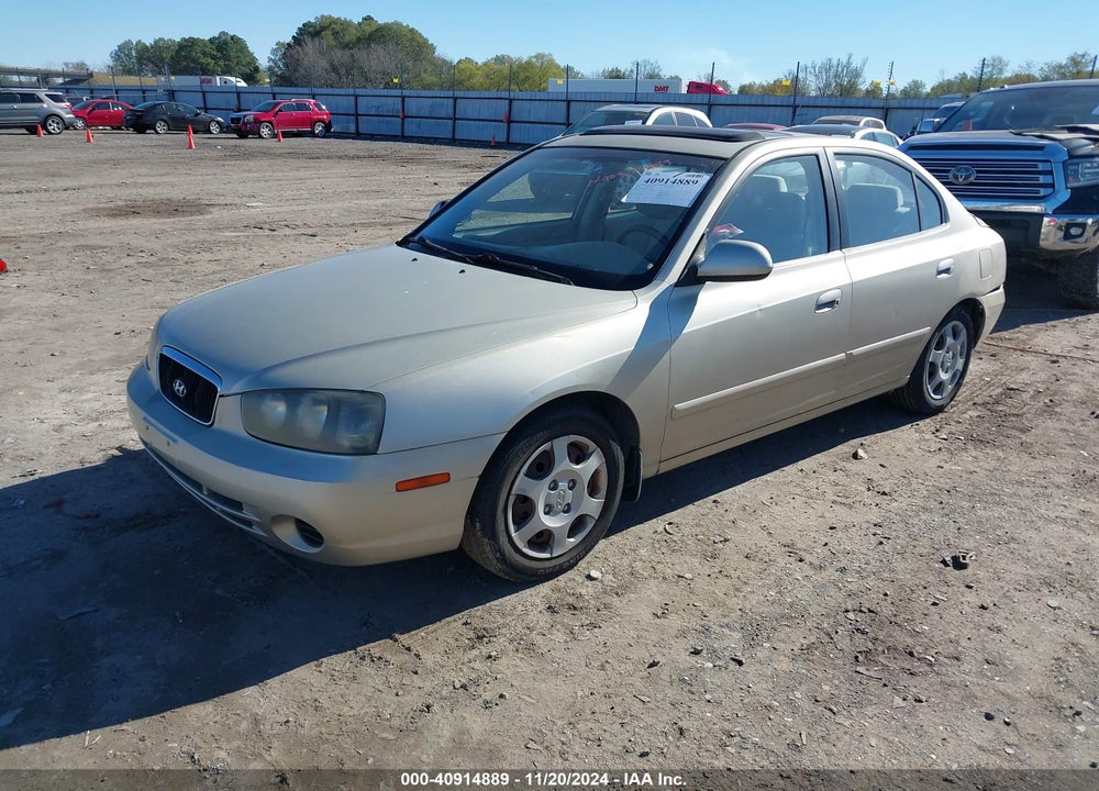 2003 HYUNDAI ELANTRA GLS/GT VIN: KMHDN45D63U499207