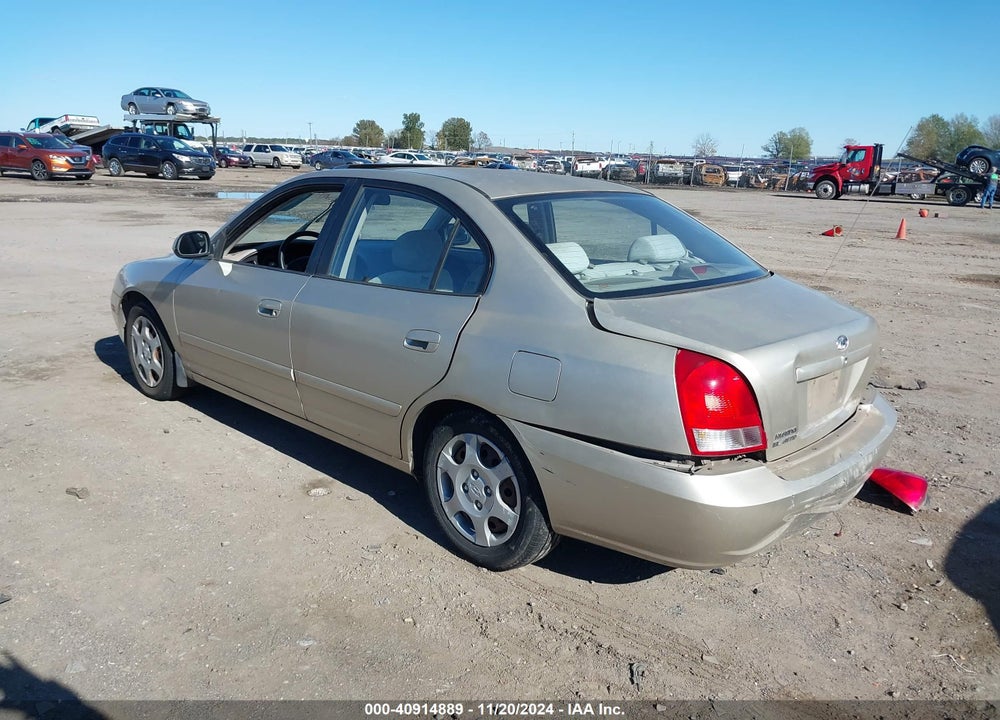 2003 HYUNDAI ELANTRA GLS/GT VIN: KMHDN45D63U499207
