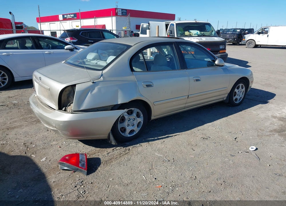 2003 HYUNDAI ELANTRA GLS/GT VIN: KMHDN45D63U499207