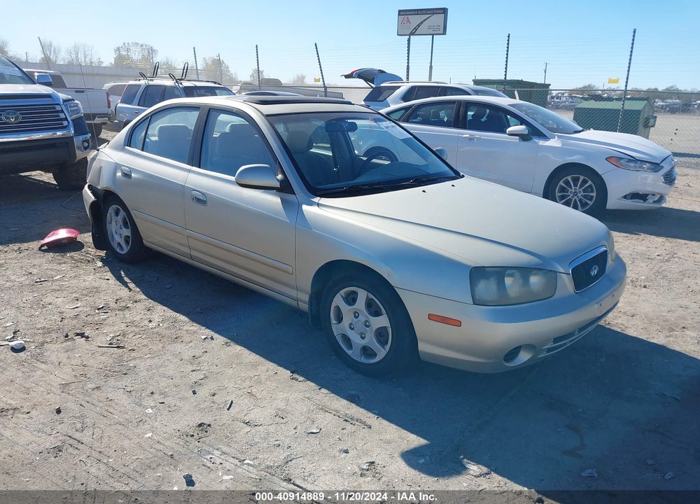 2003 HYUNDAI ELANTRA GLS/GT VIN: KMHDN45D63U499207