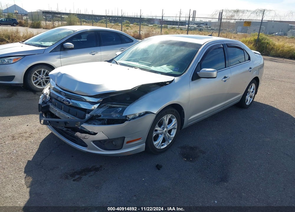 2012 FORD FUSION SE VIN: 3FAHP0HA6CR247822