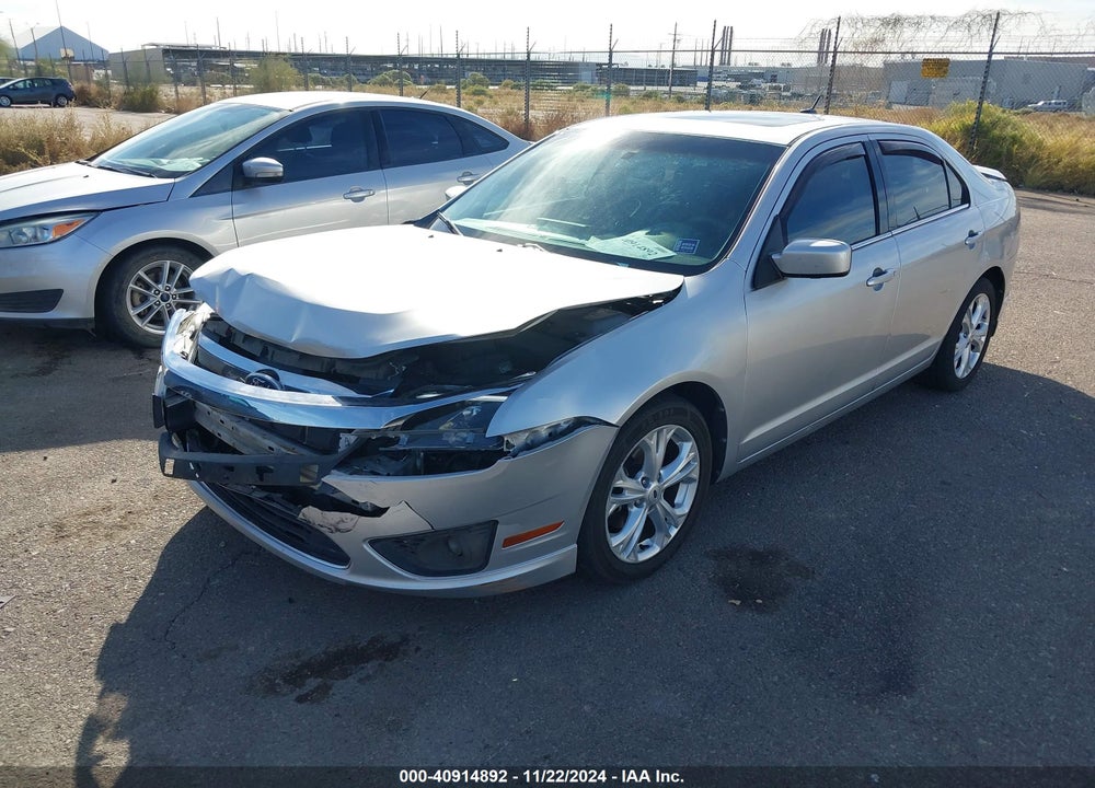 2012 FORD FUSION SE VIN: 3FAHP0HA6CR247822