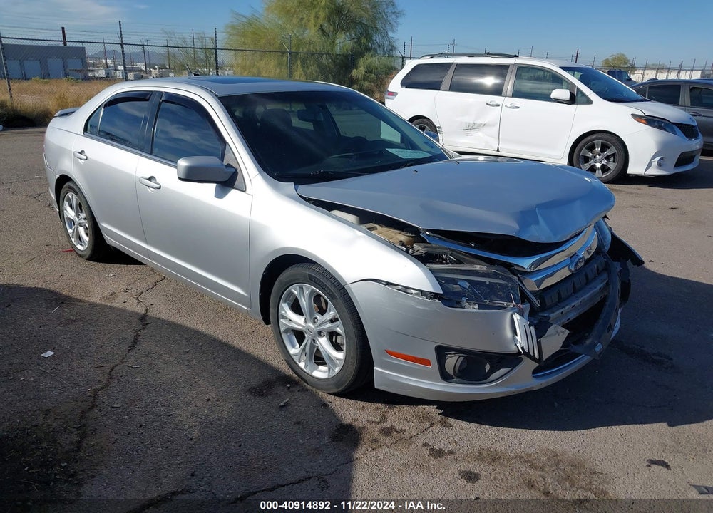 2012 FORD FUSION SE VIN: 3FAHP0HA6CR247822