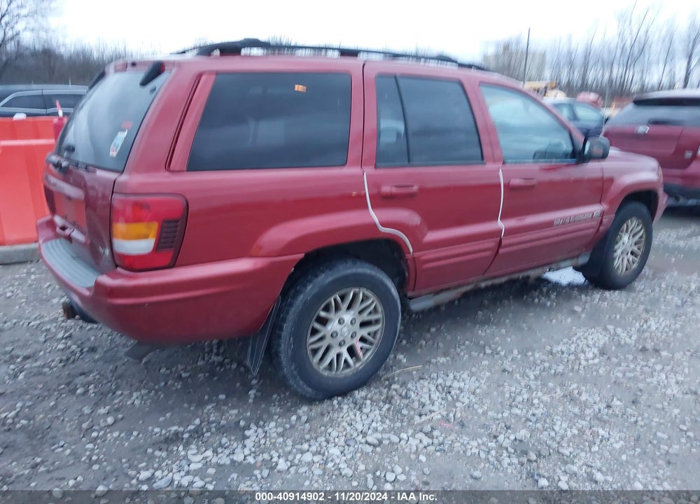 2003 JEEP GRAND CHEROKEE OVERLAND VIN: 1J8GW68J83C608843
