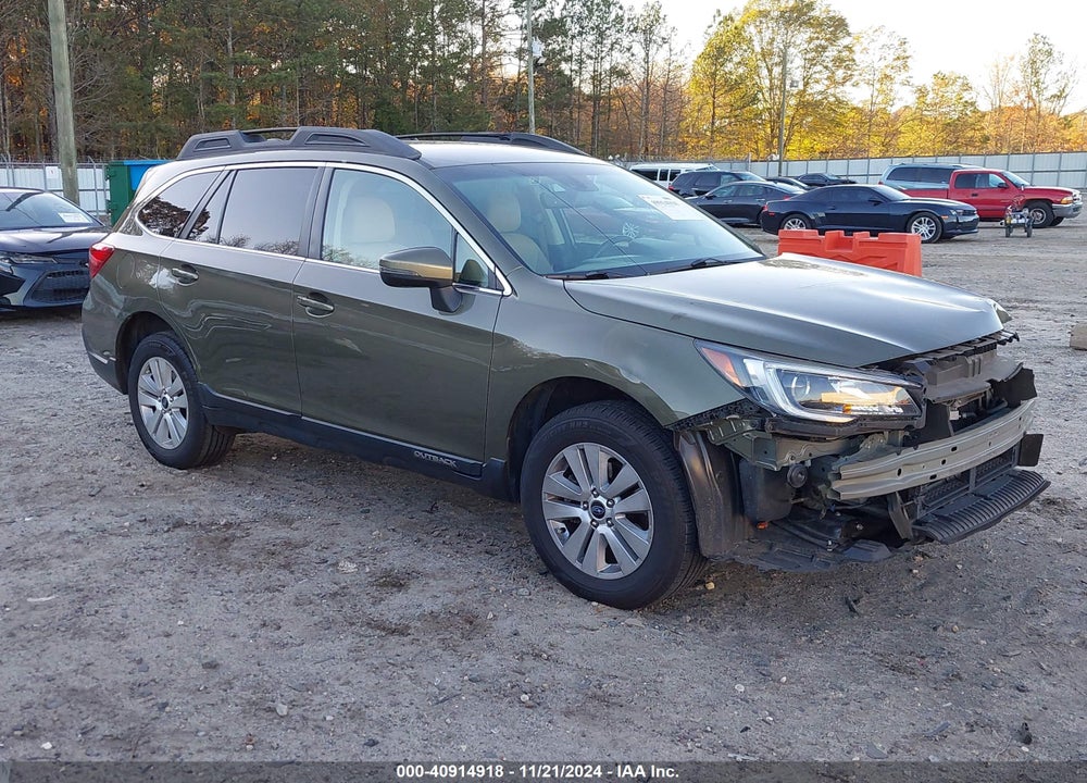 2019 SUBARU OUTBACK 2.5I PREMIUM VIN: 4S4BSAFC0K3323018
