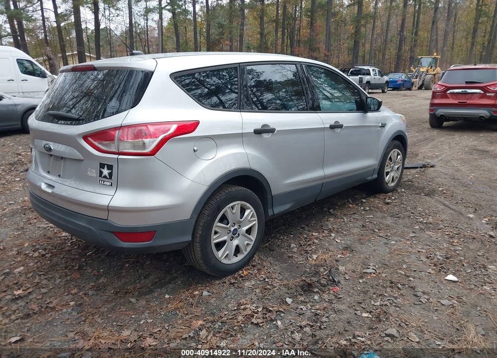 2016 FORD ESCAPE S VIN: 1FMCU0F7XGUA61523