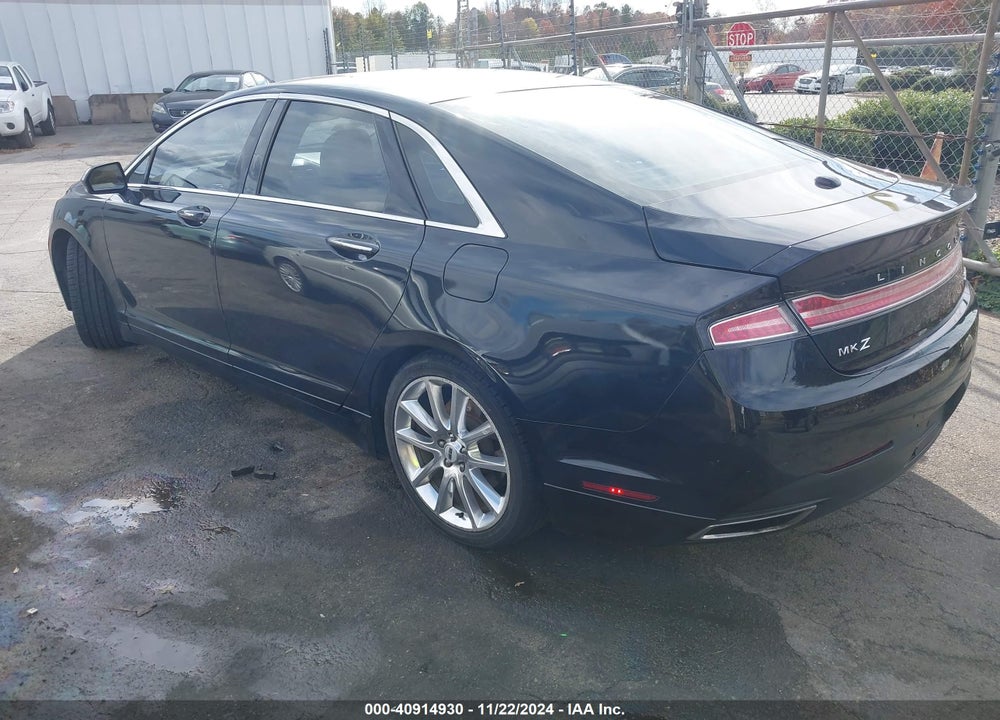 2014 LINCOLN MKZ VIN: 3LN6L2J92ER821100